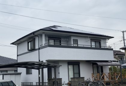薩摩川内市御物件様外壁塗装、屋根塗装工事