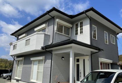 さつま町御物件様邸外壁塗装工事