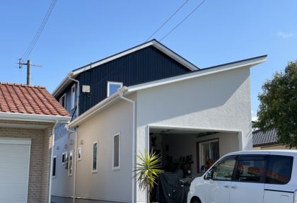 出水市御物件様邸外壁塗装、屋根塗装工事