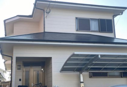 姶良市御物件様邸外壁塗装、屋根塗装工事