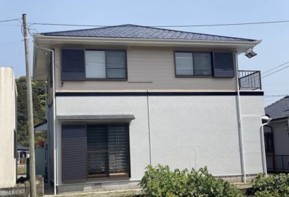 枕崎市御物件様邸外壁塗装、屋根塗装工事