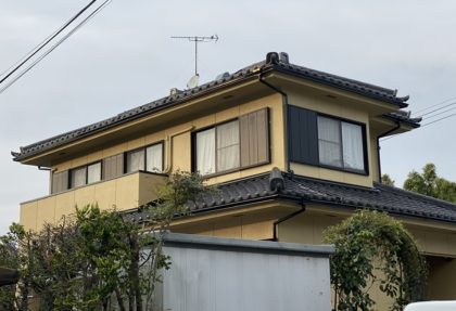 日置市御物件様邸外壁塗装工事