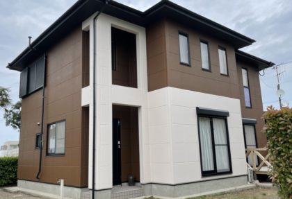 出水市御物件様邸外壁塗装工事