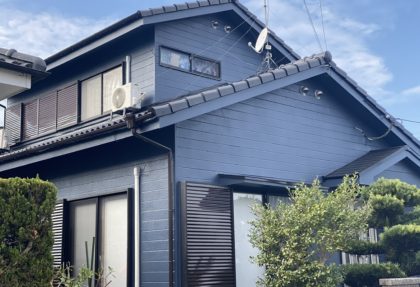 姶良市御物件様邸外壁塗装、屋根塗装工事
