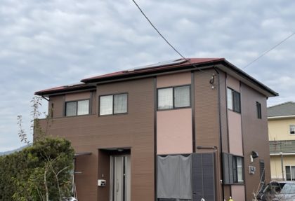 さつま町御物件様邸外壁塗装工事