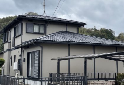 さつま町御物件様邸外壁塗装、屋根塗装工事