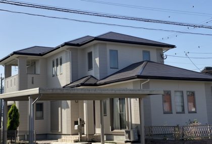 姶良市御物件様邸外壁塗装、屋根塗装工事