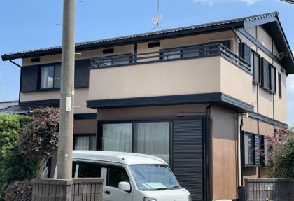 出水市御物件様邸外壁塗装、屋根塗装工事