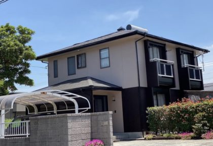 日置市御物件様邸外壁塗装、屋根塗装工事