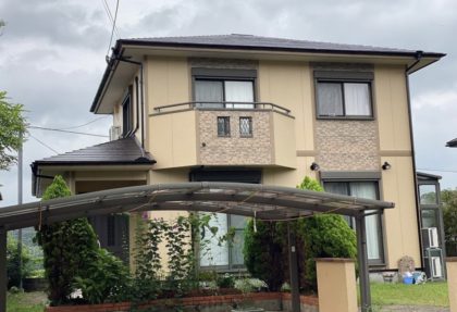 日置市御物件様邸外壁塗装、屋根塗装工事
