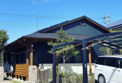 日置市御物件様邸外壁塗装、屋根塗装工事