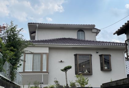 姶良市御物件様邸外壁塗装、屋根塗装工事