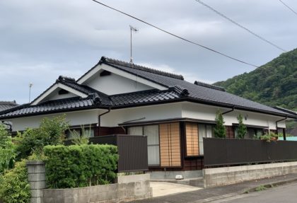 鹿児島市御物件様邸外壁塗装、屋根塗装工事