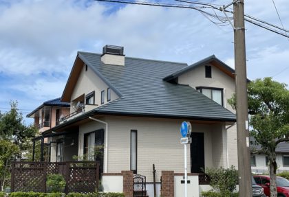 日置市御物件様邸外壁塗装、屋根塗装工事