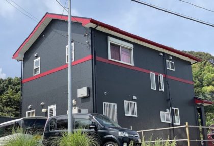 日置市御物件様邸外壁塗装、屋根塗装工事