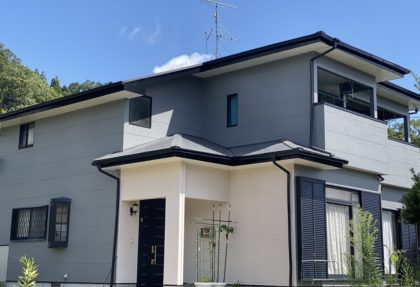 日置市御物件様邸外壁塗装、屋根塗装工事