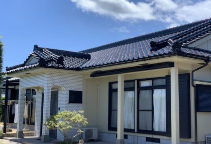 枕崎市御物件様邸外壁塗装、屋根塗装工事