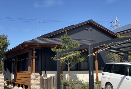 日置市御物件様邸外壁塗装、屋根塗装工事