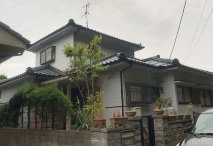 南さつま市御物件様邸外壁塗装、屋根塗装工事