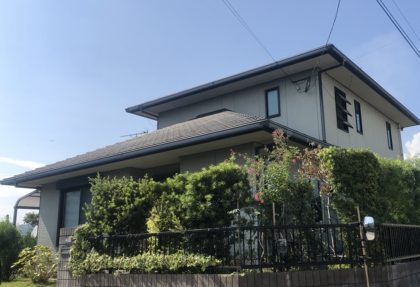 南九州市御物件様邸外壁塗装工事、屋根塗装工事