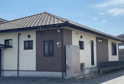 枕崎市御物件様邸外壁塗装工事