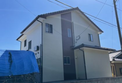 日置市御物件様邸外壁塗装工事