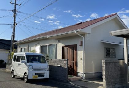 指宿市御物件様邸外壁塗装工事