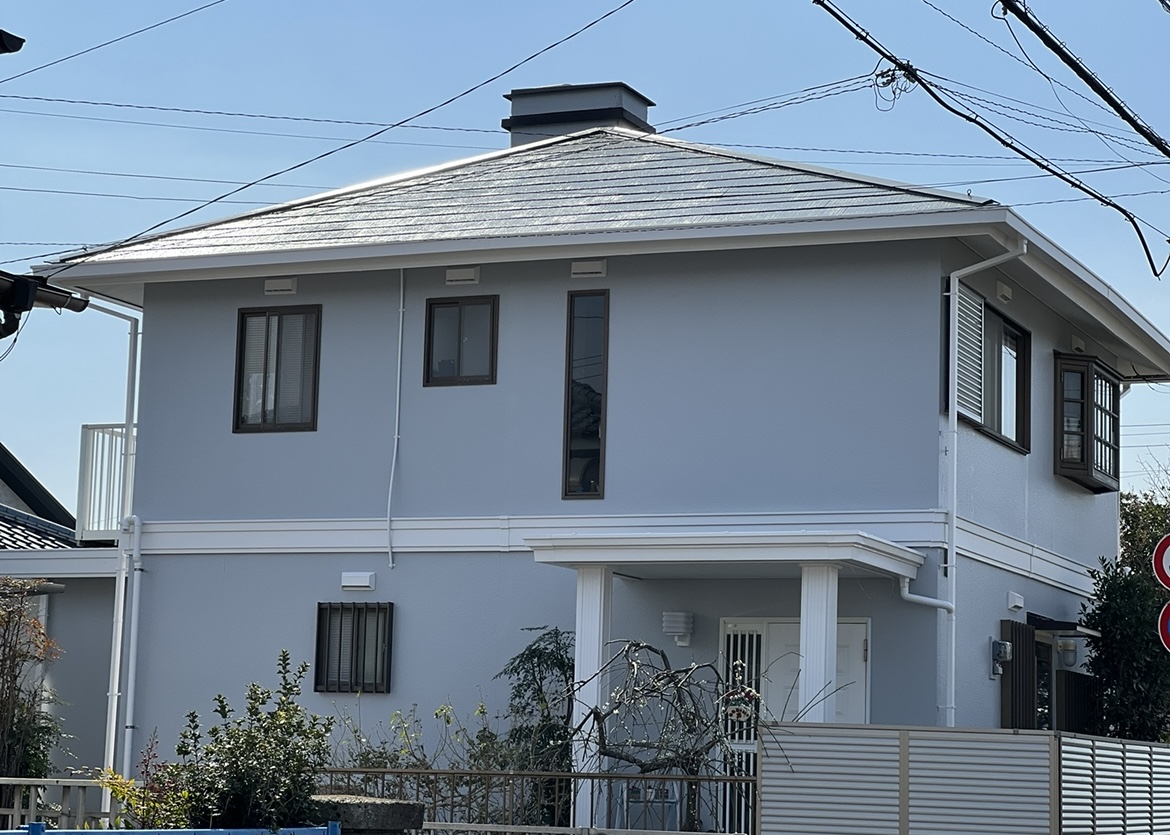 鹿児島市御物件様邸外壁塗装、屋根塗装工事