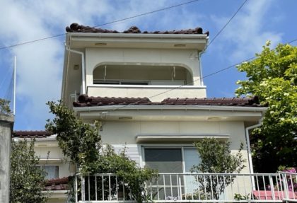鹿児島市御物件様邸外壁、屋根塗装工事