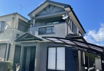 鹿児島市御物件様邸外壁、屋根塗装工事