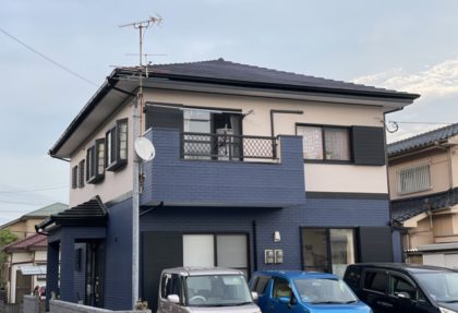 鹿児島市御物件様邸外壁、屋根塗装工事