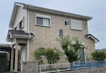 鹿児島市御物件様邸外壁、屋根塗装工事