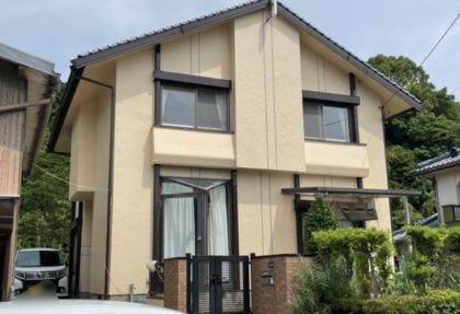 姶良市御物件様邸外壁塗装工事