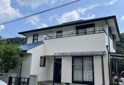 鹿児島市御物件様邸外壁、屋根塗装工事