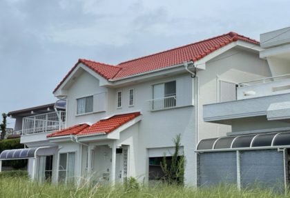 枕崎市御物件様邸外壁、屋根塗装工事