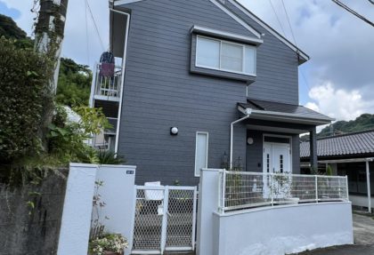 鹿児島市御物件様邸外壁、屋根塗装工事