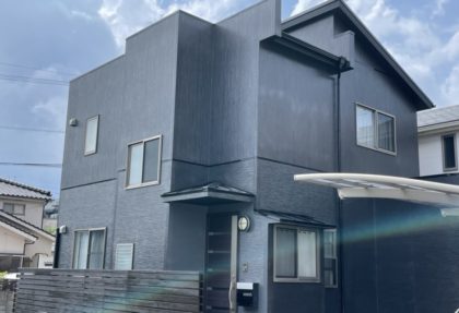 鹿児島市御物件様邸外壁、屋根塗装工事