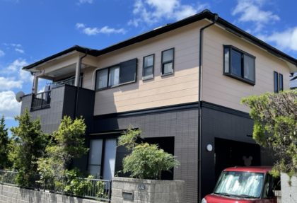 鹿児島市御物件様邸外壁、屋根塗装工事