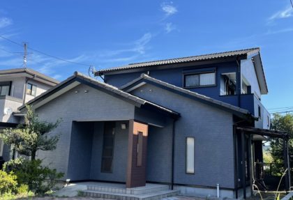 姶良市御物件様邸外壁塗装工事