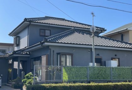 姶良市御物件様邸外壁塗装工事