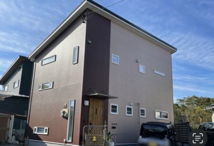 鹿児島市御物件様邸外壁塗装、屋根塗装工事