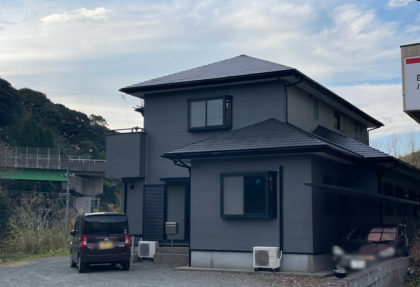 日置市御物件様邸外壁塗装、屋根塗装工事