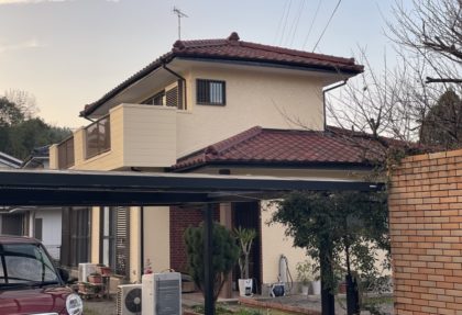 薩摩川内市御物件様邸外壁塗装工事