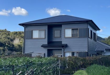 枕崎市御物件様邸外壁塗装、屋根塗装工事