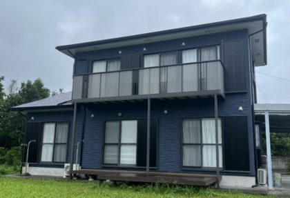 指宿市御物件様邸外壁塗装工事