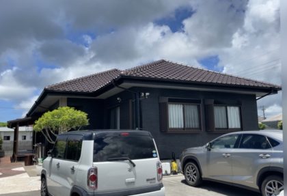 枕崎市御物件様邸外壁塗装、屋根塗装工事