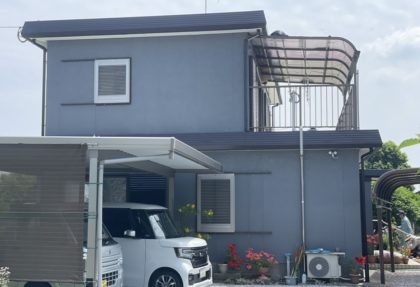 指宿市御物件様邸外壁塗装、屋根塗装工事