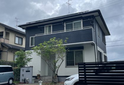 鹿児島市御物件様邸外壁塗装、屋根塗装工事