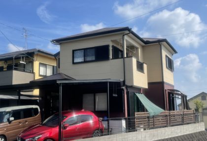 鹿児島市御物件様邸外壁塗装、屋根塗装工事