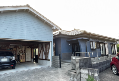 枕崎市御物件様外壁塗装、屋根塗装工事